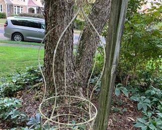 #186 Metal Hanging Planter $50.00