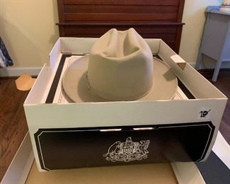 #188 Stetson Hat w/box Size 7 1/8 $20.00