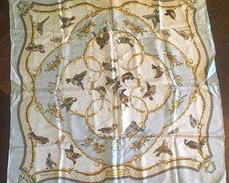 DARLING HERMES "LA CIE DES CHAMPS" SILK SCARF FRANCOIS FACONNET