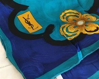 VINTAGE YVES SAINT LAURENT SCARF