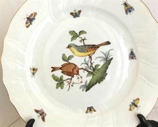 HEREND ROTHCHILD DINNER PLATE