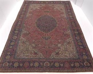 Antique HandKnotted Tabriz Palace Size Carpet, ca. 1920s 
