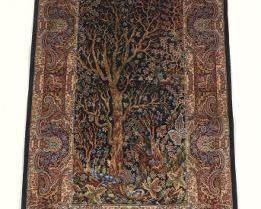 Extra Fine Hand Knotted Tree of Life Bamboo Silk Carpet 