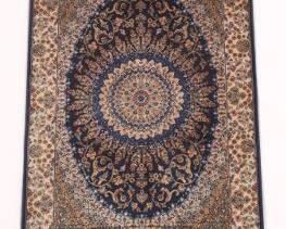 Extra Fine Hand Knotted Signed Bamboo Silk Carpet 