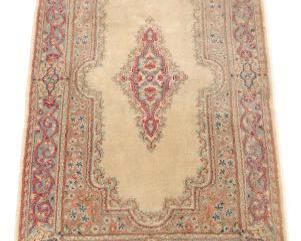 Fine SemiAntique HandKnotted Kerman Carpet