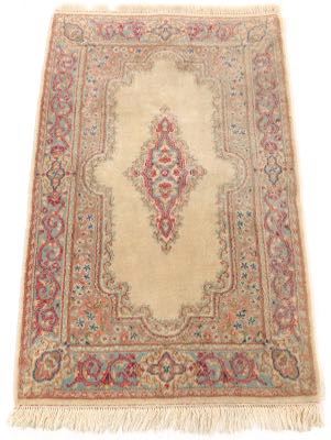 Fine SemiAntique HandKnotted Kerman Carpet