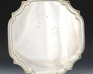 Fisher Sterling Silver Footed Tray