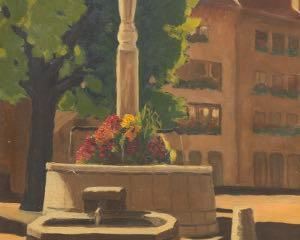 Fred Sigerist American, 20th Century