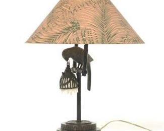 Frederick Cooper Parrot Lamp