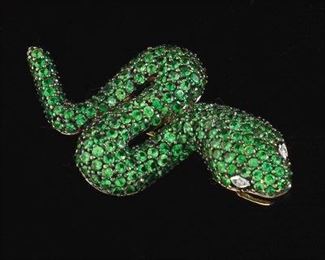 Green Garnet Snake 