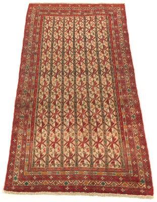 Near Antique Antique Very Fine Hand Knotted Malayer Carpet, ca. 1950s 