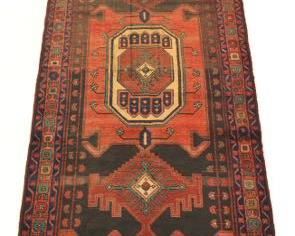 Near Antique Very Fine Hand Knotted North West Persia Wide Runner, ca. 1950s 