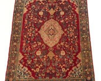 Near Antique Very Fine HandKnotted Sarouk Carpet, ca. 1940s