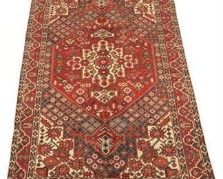 SemiAntique Fine Hand Knotted Bakhtiari Carpet 
