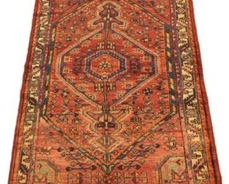 SemiAntique Hand Knotted North West Persian Carpet, ca. 1960s 