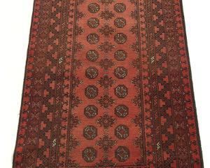 SemiAntique HandKnotted Turkoman Carpet 