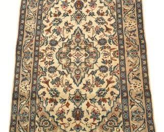 SemiAntique Very Fine Hand Knotted Kashan Carpet 