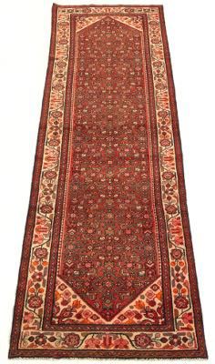 SemiAntique Very Fine Hand Knotted Mahal Runner 