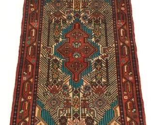 SemiAntique Very Fine Hand Knotted Malayer Carpet 