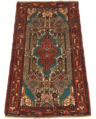SemiAntique Very Fine Hand Knotted Malayer Carpet 