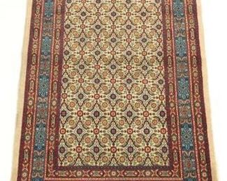 SemiAntique Very Fine Hand Knotted Moud Khorasan Carpet 