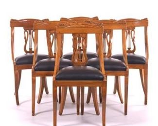 Six Dining Chairs 