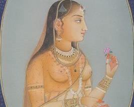 Three Framed Indian Paintings on Silk