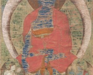 Tibetan Deity Painting on Canvas