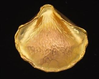 Tiffany Co. Angela Cummings 18k Gold Rose Petal Pendant 