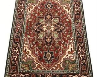 Very Fine Hand Knotted Heriz Serapi Carpet 