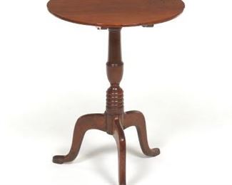 Victorian Chippendale Mahogany Tile Top Wine Table 