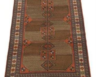 Vintage Very Fine Hand Knotted Ghouchan Khorasan Carpet 