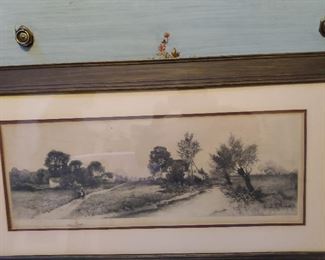 George Bohde Etching