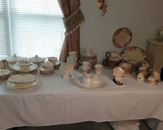 3 sets of nice china