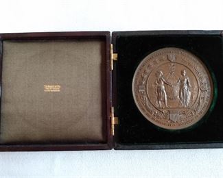 1902 Tiffany presentation bronze medal