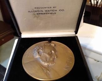 Vintage spelling bee medal 