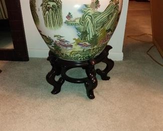 Large Chinese planter