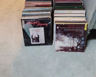 300+ records, mostly classical