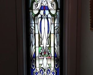 Great stained glass panel