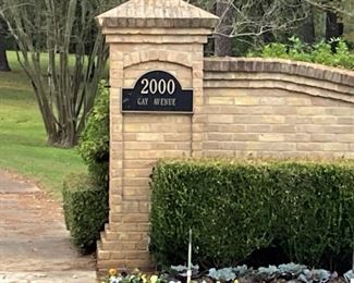 You've arrived - 2000 West Gay Avenue, Gladewater, Texas! (You will actually go into the "horse head" gate for parking.)