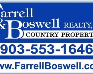 This approximately 5200 square foot house is offered by Bob Farrell of Farrell & Boswell Realty.