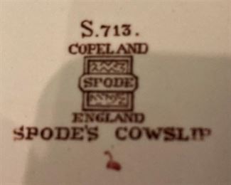 Spode "Cowslip" - made in England