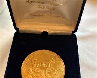 Medal of Merit from Ronald Reagan (in original box)