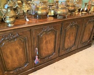 Very large buffet with great storage 
