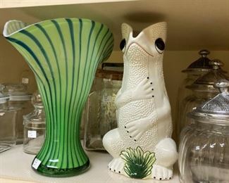 Vases, pitchers, canisters 