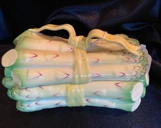 Herend porcelain asparagus box