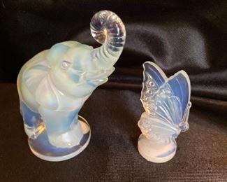 Sabino elephant and butterfly