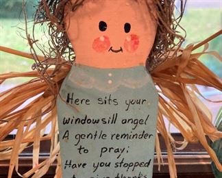"Window Sill Angel"
