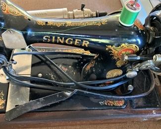 Another vintage Singer sewing machine  .  .   .