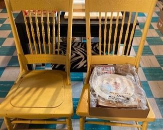 Vintage Farm Style Chairs